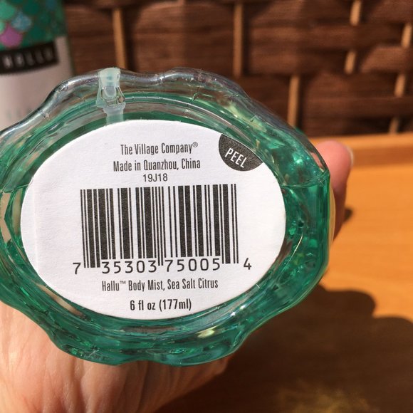 Hallu Mermaid Sea Salt Citrus Lot of lotion and body Mist.  NWT - Picture 7 of 7